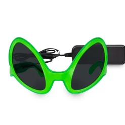 New Windy City Novelties Alien EL Wire Sunglasses