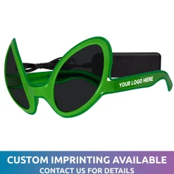 New Windy City Novelties Alien EL Wire Sunglasses