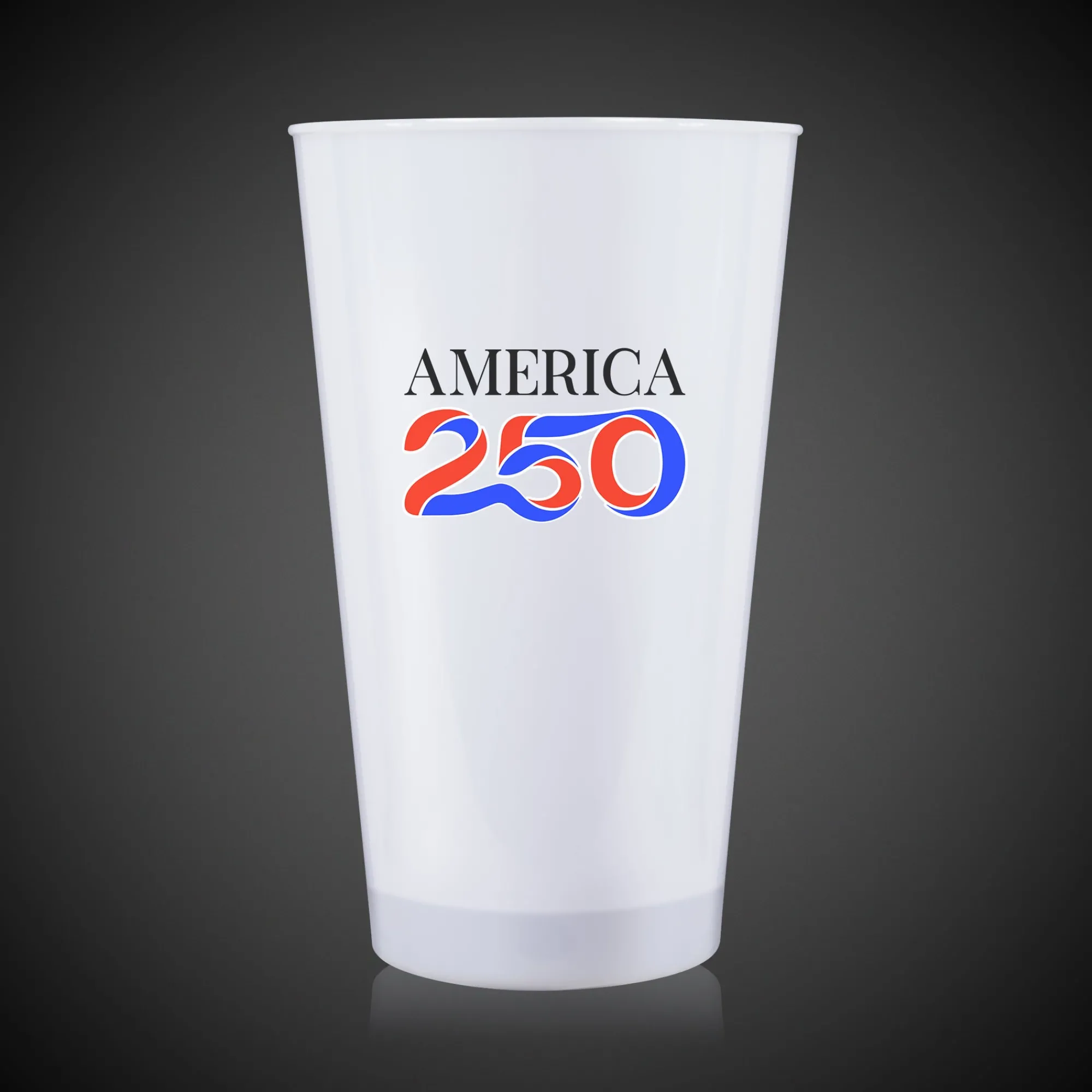 Windy City Novelties America 250 Blue LED 16 oz. Cup