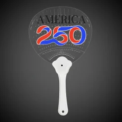 New Windy City Novelties America 250 LED Hand Fan