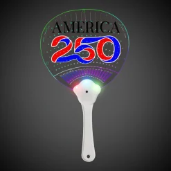 New Windy City Novelties America 250 LED Hand Fan