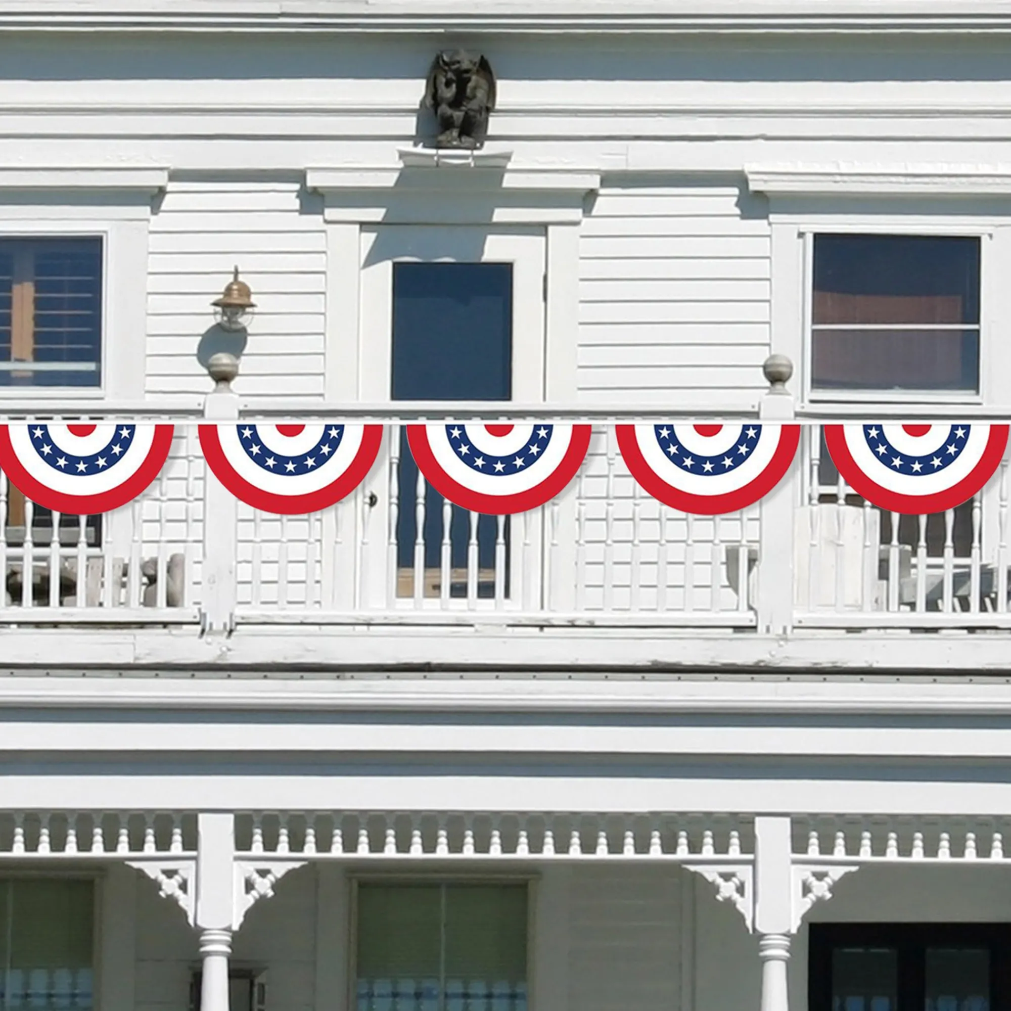 Hot Windy City Novelties American Flag Bunting Banner