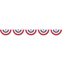 Hot Windy City Novelties American Flag Bunting Banner
