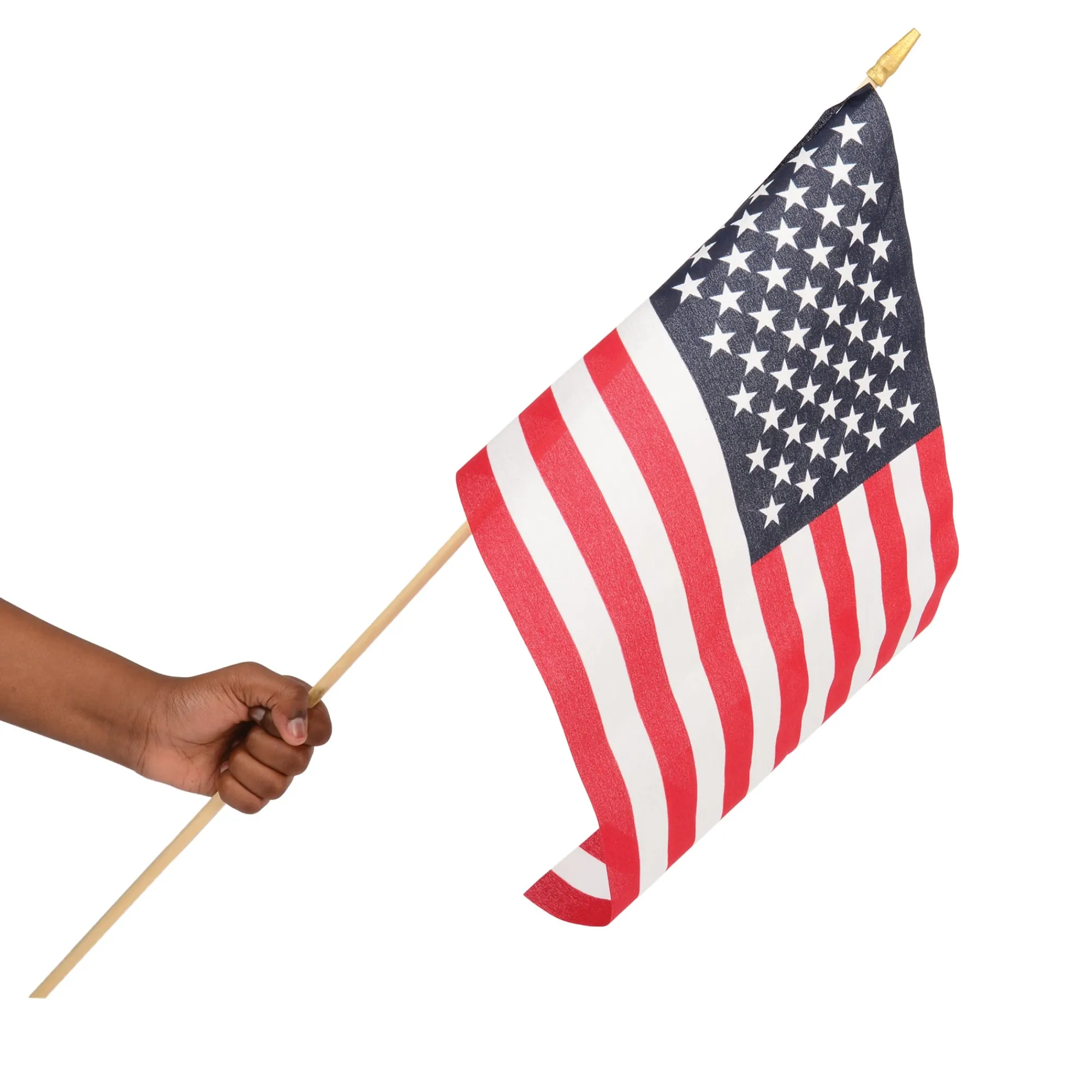 Hot Windy City Novelties American 12"x18" Cloth Flags