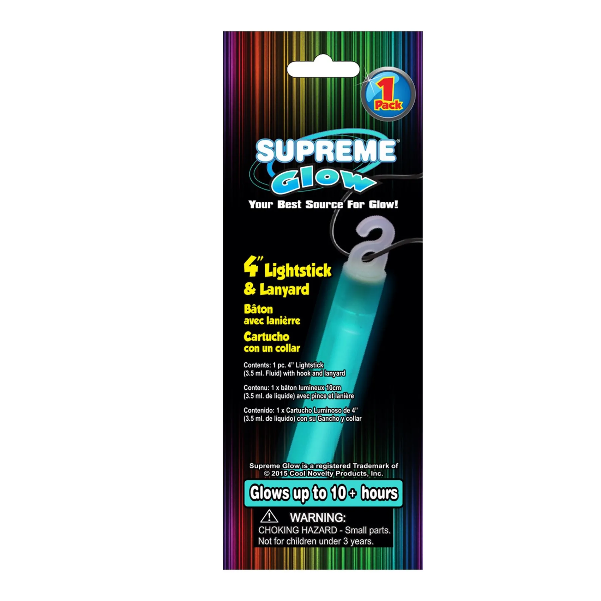 Outlet Windy City Novelties 4" Glow Stick Aqua