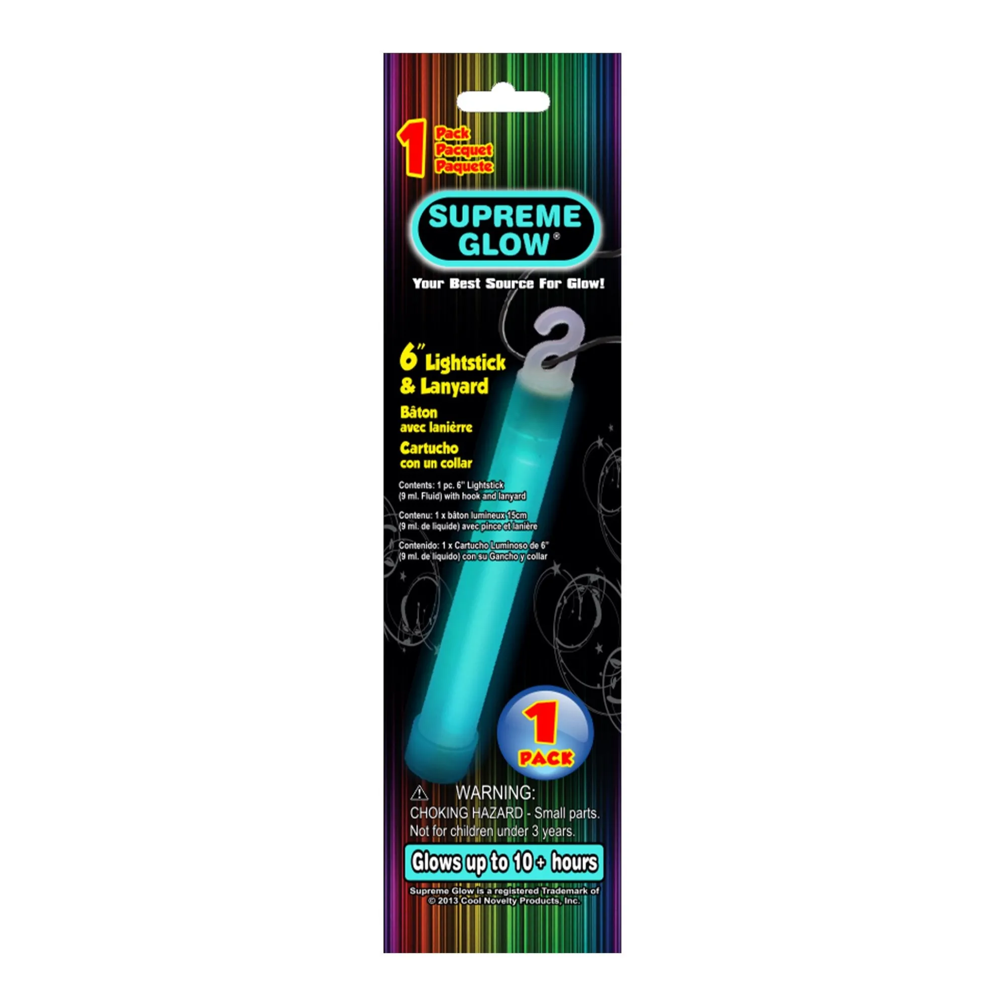 Best Windy City Novelties 6" Glow Stick Aqua