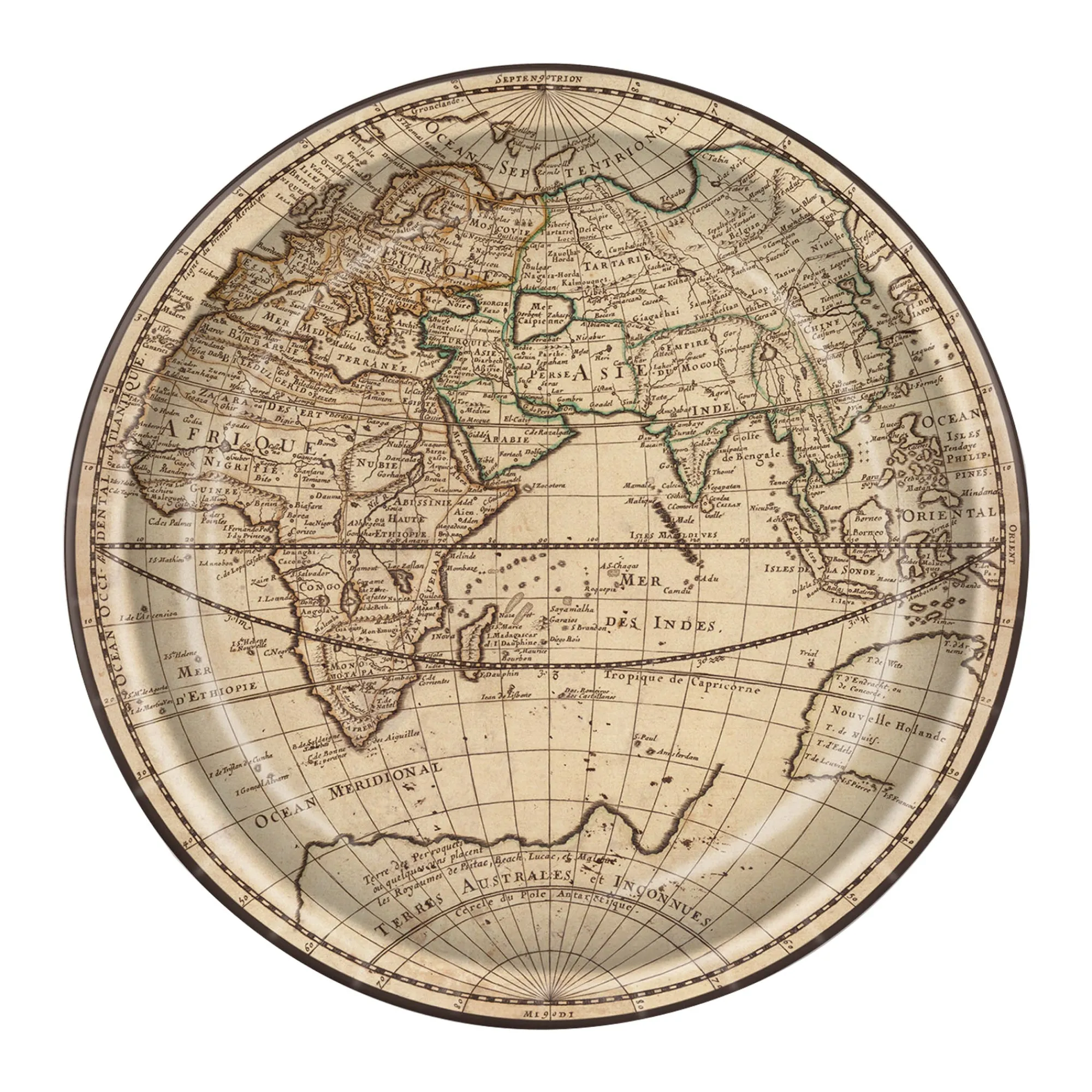 Windy City Novelties Around the World 9" Plates