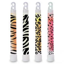 Sale Windy City Novelties Assorted Animal Print 6" Glow Sticks Assorted Colors