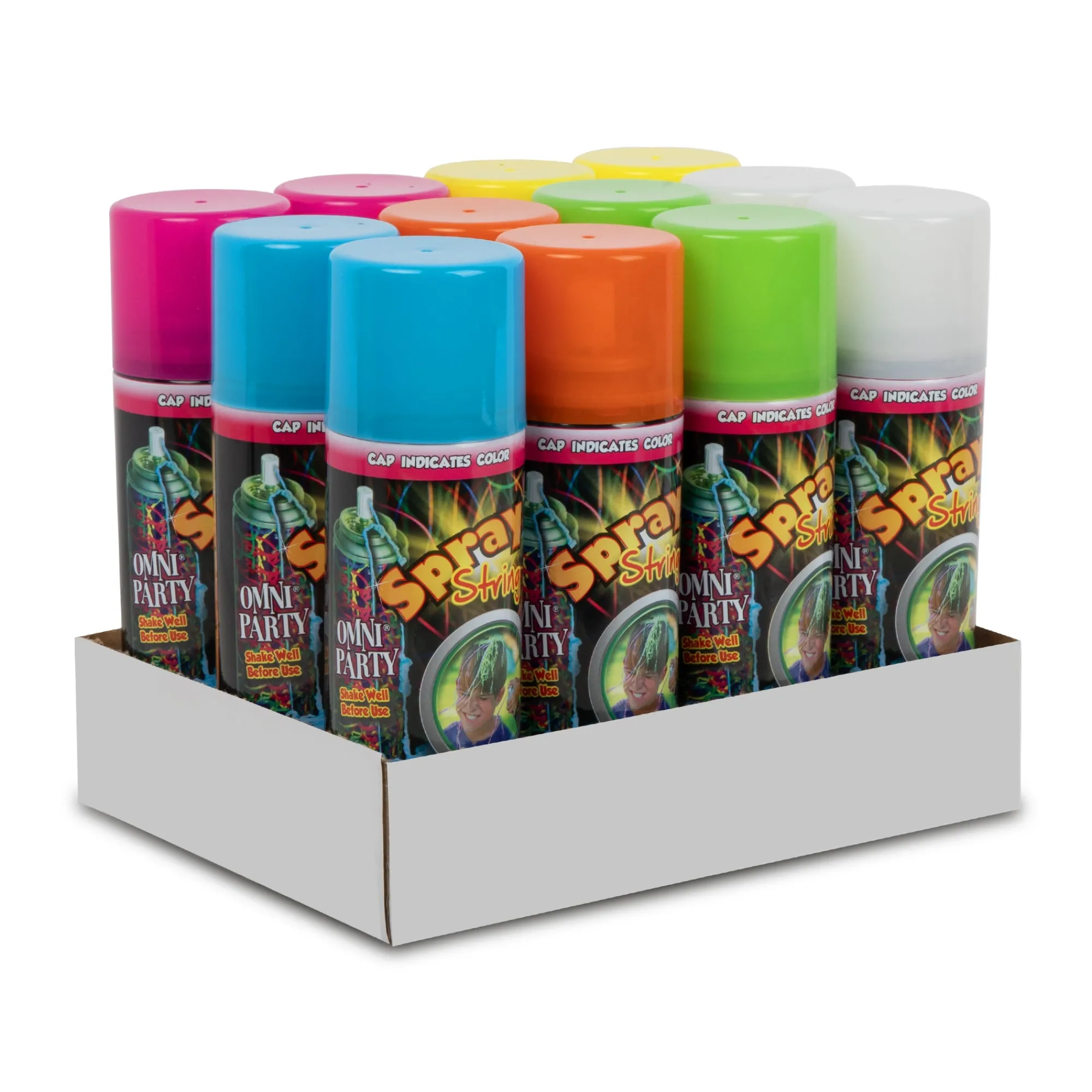 Windy City Novelties Assorted Colors Party Spray String in Can