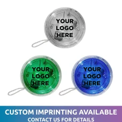 Windy City Novelties Assorted Color Yo-Yos with Red LEDs