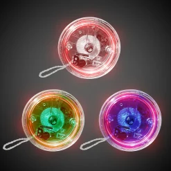 Windy City Novelties Assorted Color Yo-Yos with Red LEDs