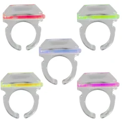 Windy City Novelties Assorted Glow Rings