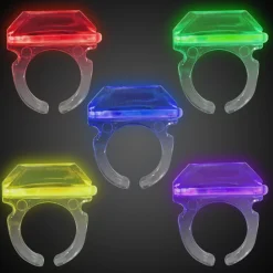 Windy City Novelties Assorted Glow Rings