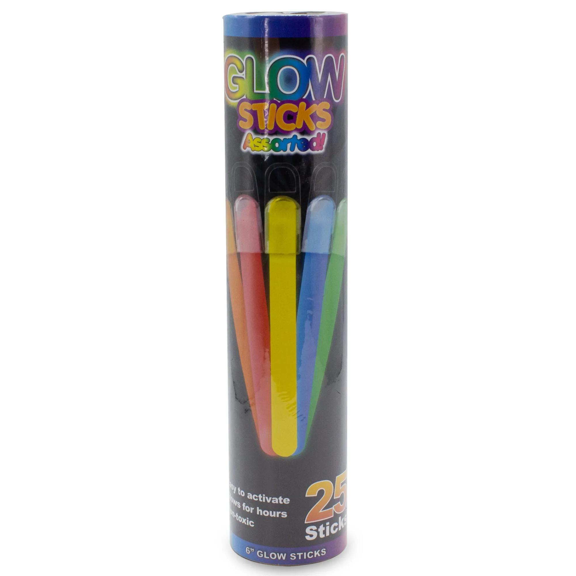 Best Windy City Novelties Assorted 6" Glow Sticks