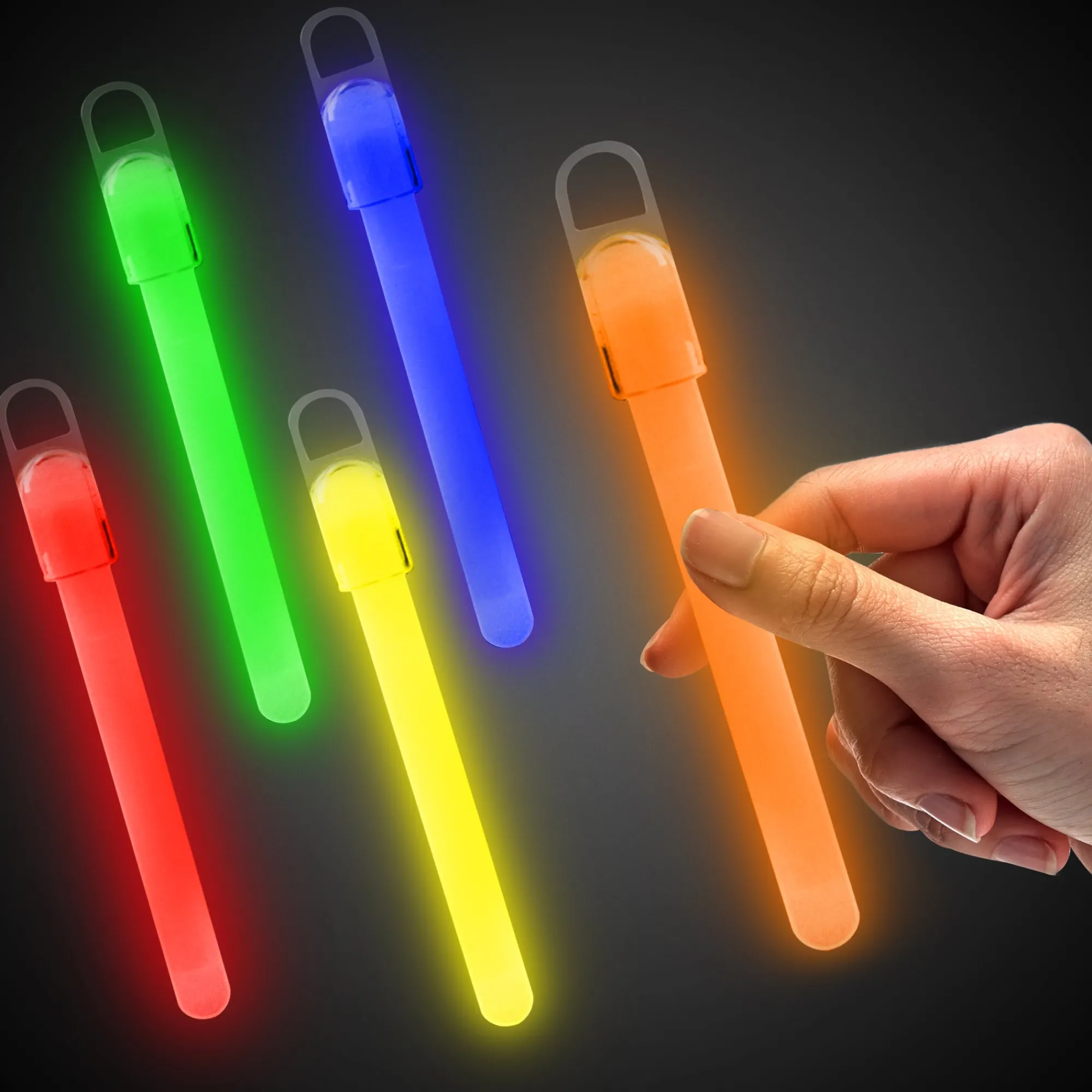 Best Windy City Novelties Assorted 6" Glow Sticks