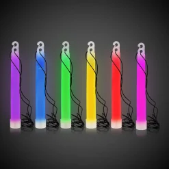 Discount Windy City Novelties Assorted 6" Glow Sticks Retail Counter Display