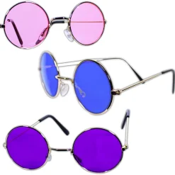 Windy City Novelties Assorted Lennon Style Sunglasses