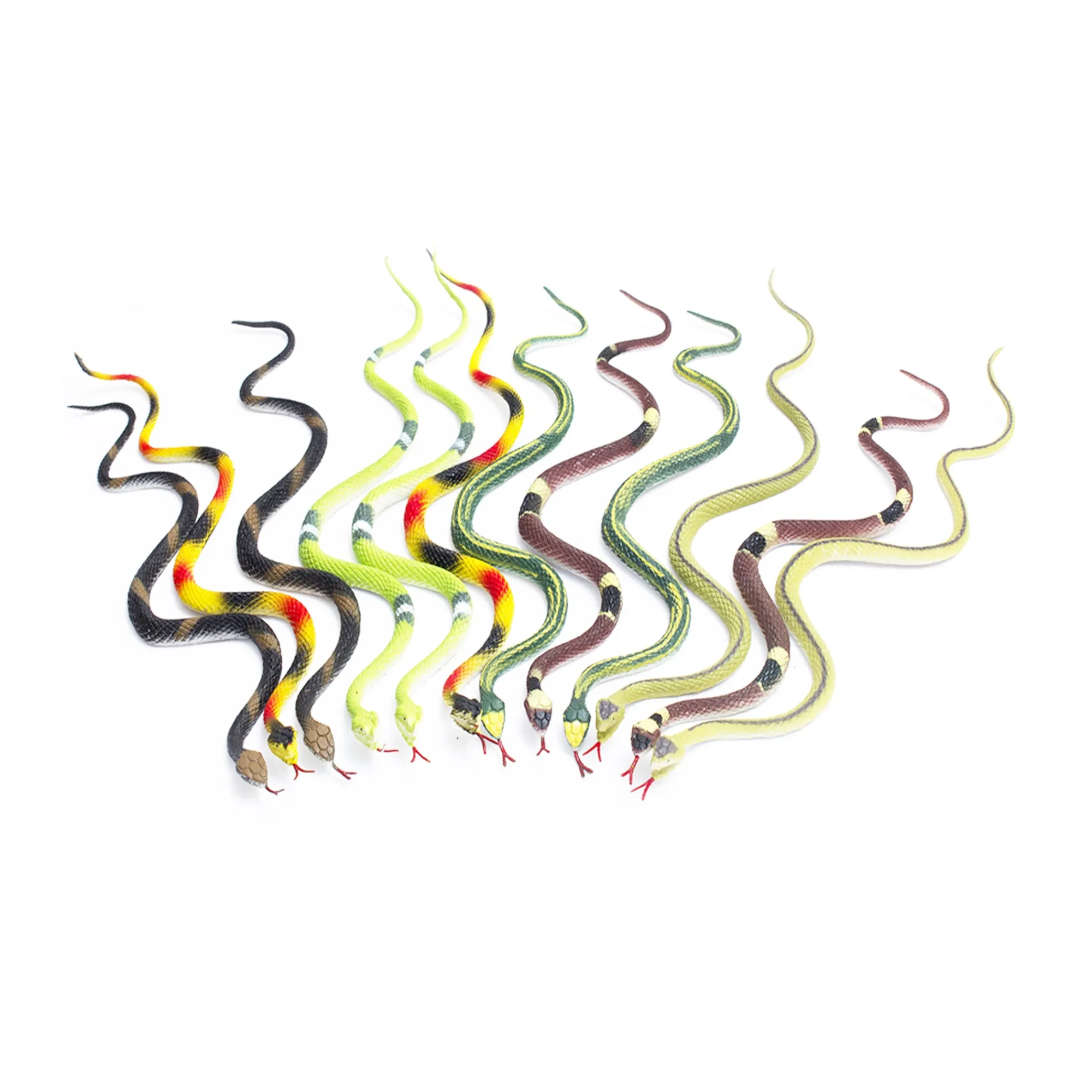 New Windy City Novelties Assorted 14" Rubber Snakes