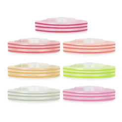 Discount Windy City Novelties Assorted Triple Wide 9" Glow Bracelets Assorted Colors