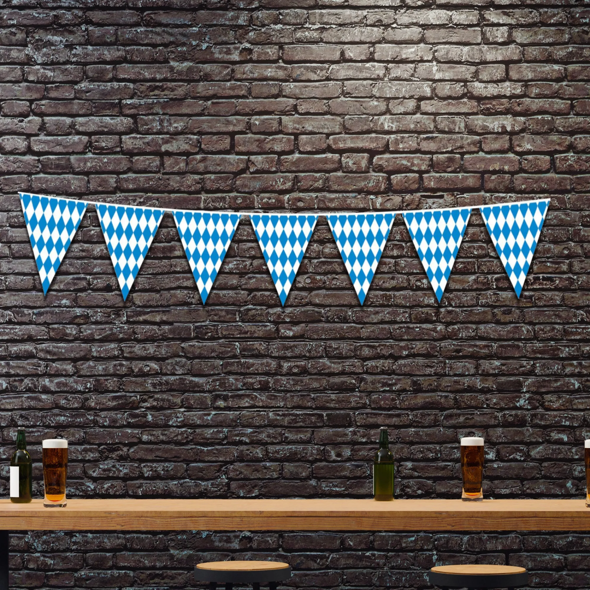 Best Windy City Novelties Bavarian 12' Pennant Banner