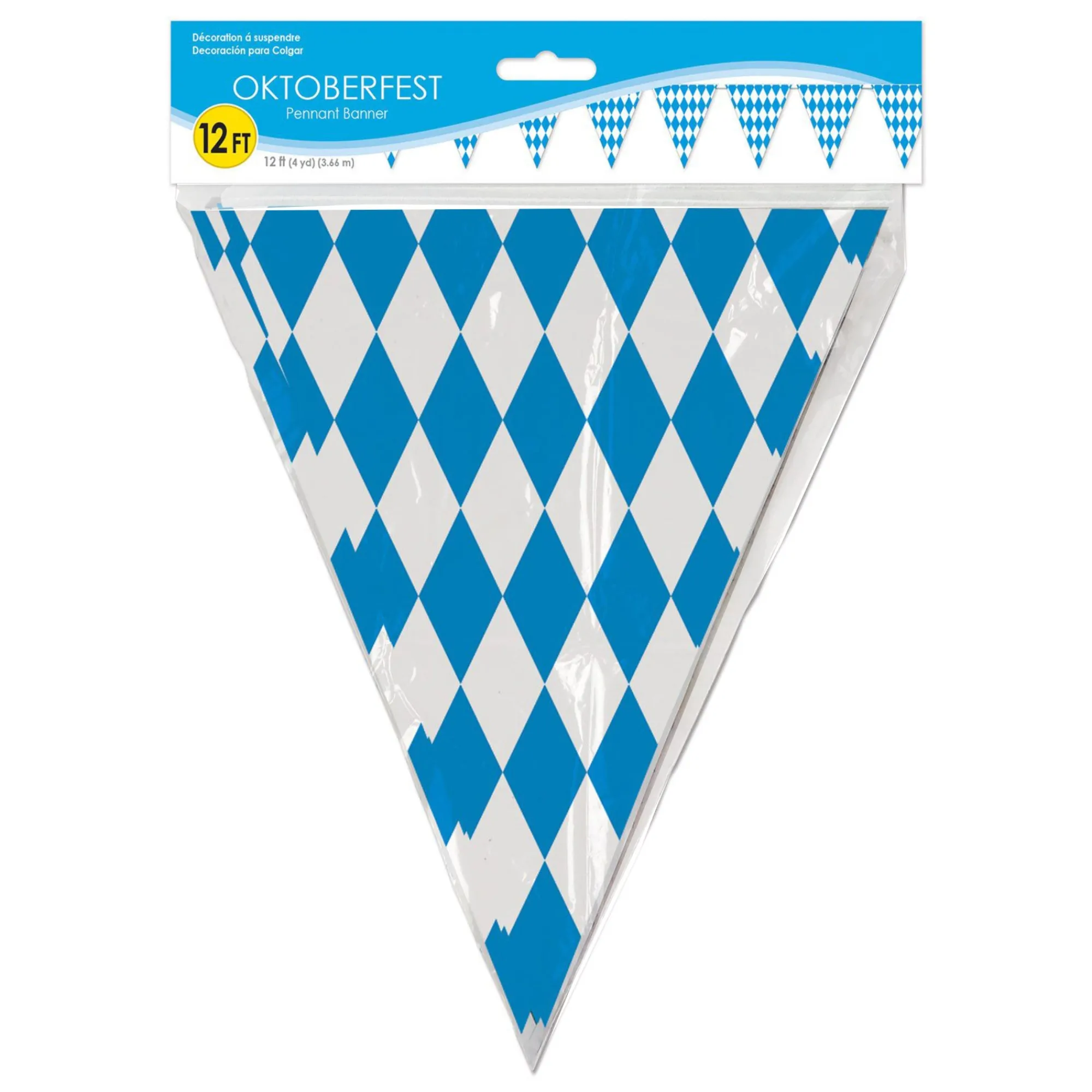 Best Windy City Novelties Bavarian 12' Pennant Banner