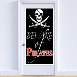 Windy City Novelties Beware of Pirates Door Cover