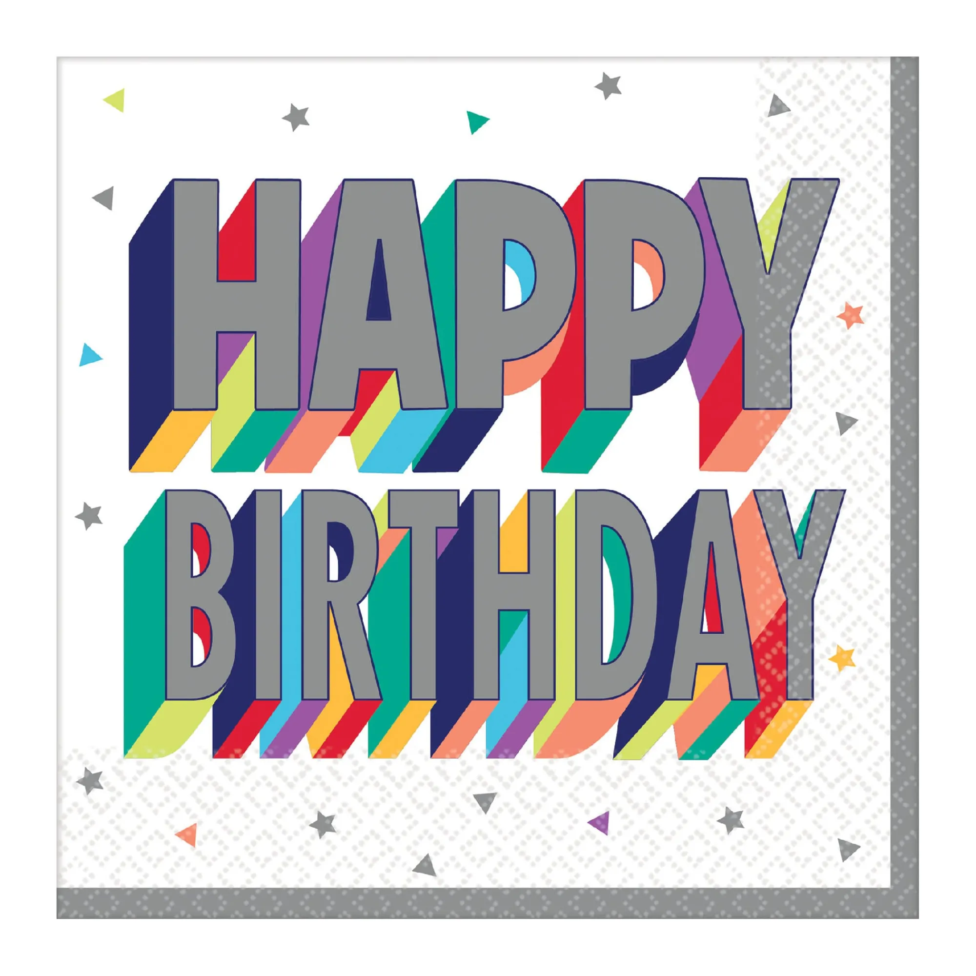 Online Windy City Novelties Birthday Lunch Napkins