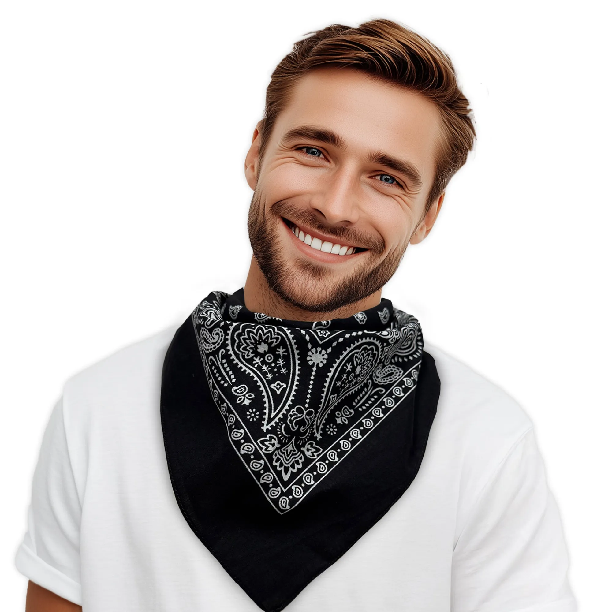 Best Windy City Novelties Cotton Bandanas Black