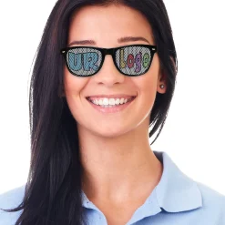 Best Windy City Novelties Black Custom Retro Sunglasses