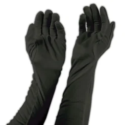 New Windy City Novelties Black Elbow Gloves