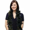 Online Windy City Novelties Black Feather Boa With Gold Tinsel
