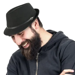 Outlet Windy City Novelties Black Fedora Hat