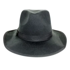 Outlet Windy City Novelties Black Felt Fedora Hat
