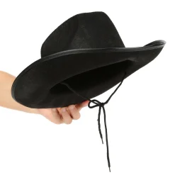 Outlet Windy City Novelties Black Felt Studded Cowboy Hat
