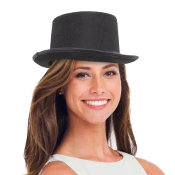 Outlet Windy City Novelties Black Felt Top Hat