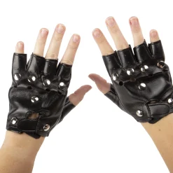Clearance Windy City Novelties Black Fingerless Gloves
