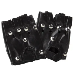 Clearance Windy City Novelties Black Fingerless Gloves
