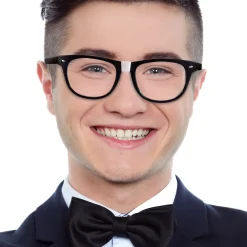Best Windy City Novelties Black Frame Nerd Glasses