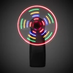 Sale Windy City Novelties LED Fan Black
