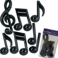 Outlet Windy City Novelties Black Music Notes