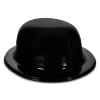 Discount Windy City Novelties Black Plastic Derby Hats