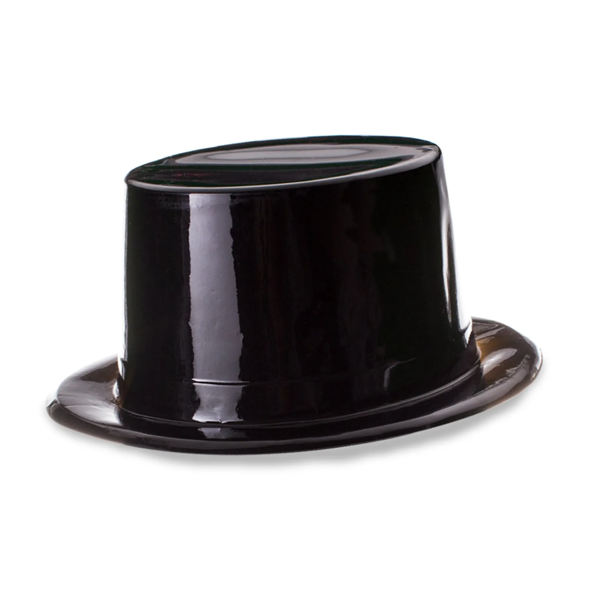 Discount Windy City Novelties Black Plastic Top Hats