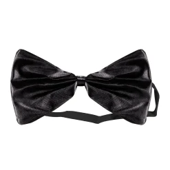 Clearance Windy City Novelties Satin Bow Tie Black