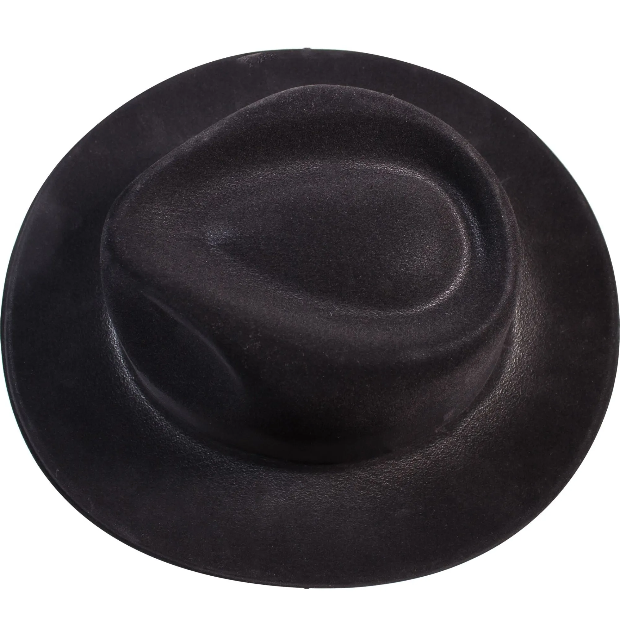 Outlet Windy City Novelties Black Velour Gangster Fedora Hats