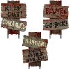 Best Windy City Novelties Bloody Sidewalk Signs