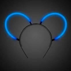 New Windy City Novelties Glow Bunny Ears Blue