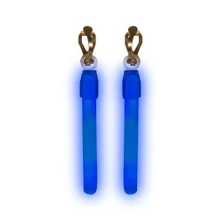 Online Windy City Novelties Glow Clip-On Earrings Blue