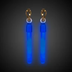 Online Windy City Novelties Glow Clip-On Earrings Blue