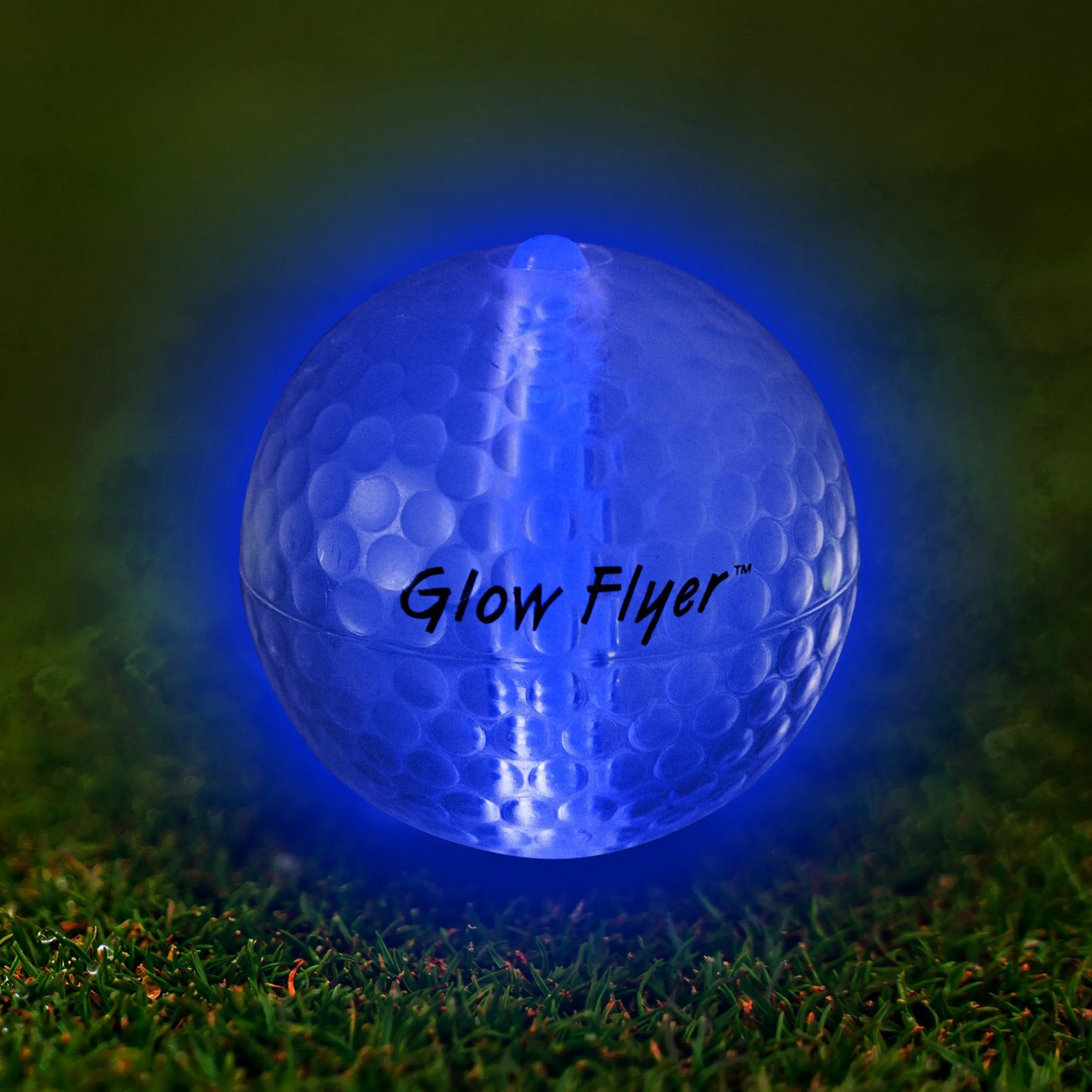 Clearance Windy City Novelties Glow Flyer Golf Ball Blue