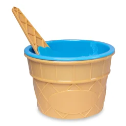 New Windy City Novelties Blue Ice Cream Bowl & Spoon Sets